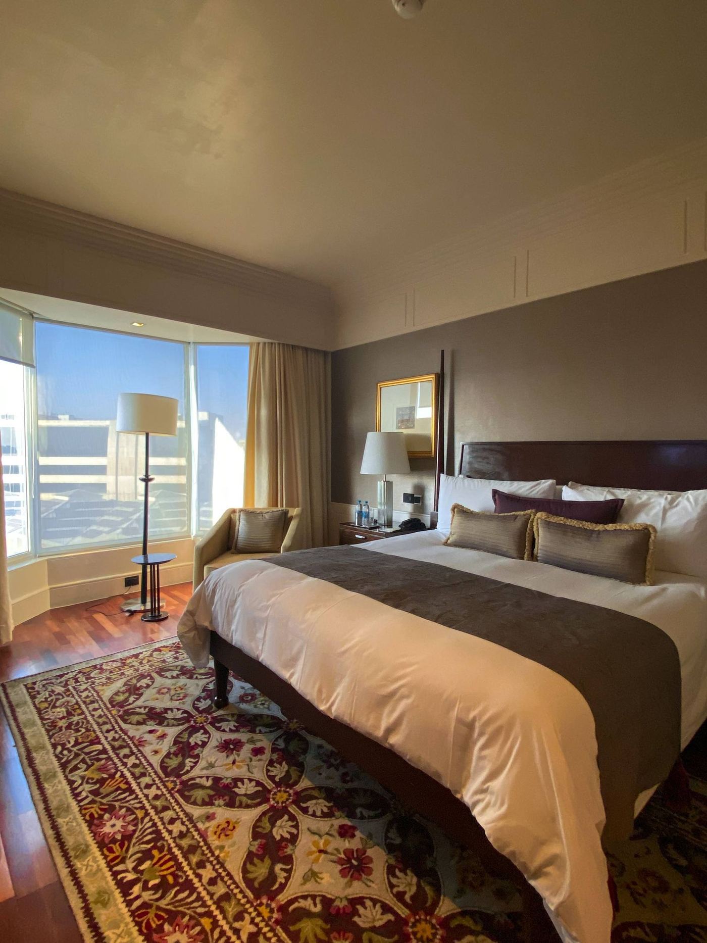 A bedroom at The Lazy Whale